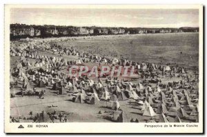 Old Postcard Perspective Royan La Grande Conche