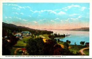 New York Lake George Silver Bay Association From South Silver Bay 1936