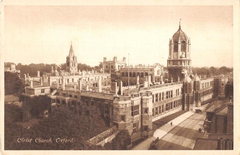 uk26144 christ church oxford real photo uk