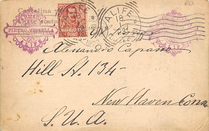 Year Date 1903 Postcard