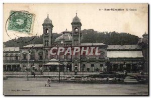 Old Postcard Spain Espana Spain San Sebastian El Casino