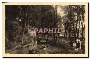 Old Postcard A G A Angouleme The Green Garden