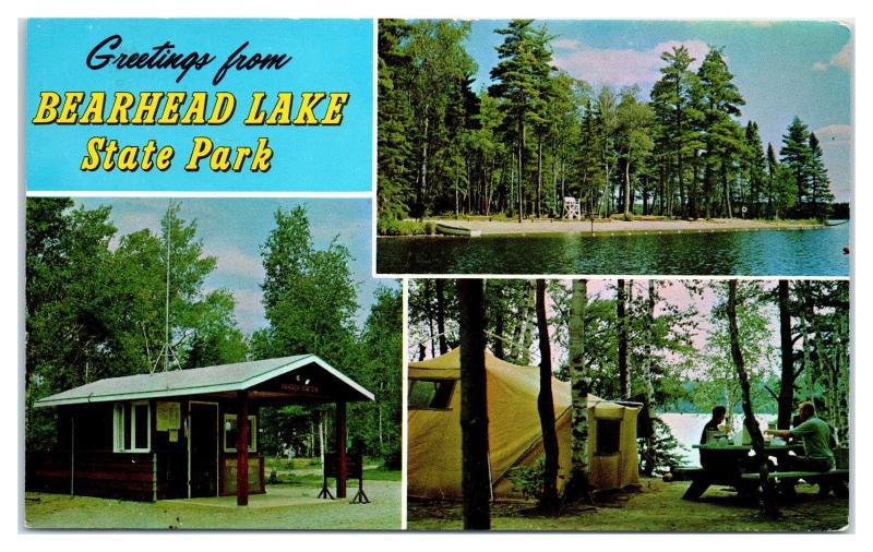 Greetings from Bearhead Lake State Park near Ely, MN Postcard