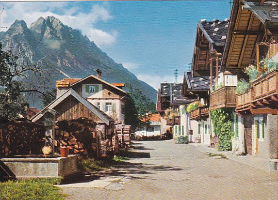 Germany Garmisch-Partenkirchen Fruehlingstrasse