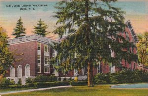 Postcard Jervis Library Association Rome NY