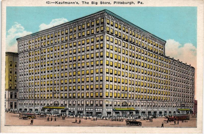 KAUFMANNS THE BIG STORE PITTSBURGH PENNSYLVANIA