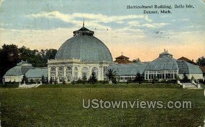 Horticultural Bldg, Belle Isle - Detroit, Michigan MI  