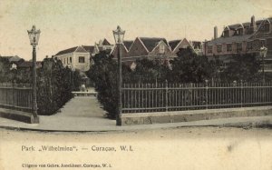 curacao, W.I., WILLEMSTAD, Park Wilhelmina (1913) Gebr. Jonckheer Postcard