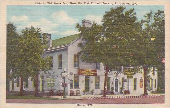 Kentucky Bardstown Historic Old Stone Inn Now The Old Talbott Tavern