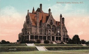 Postcard Dunsmuir Castle Victoria BC Canada