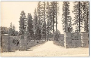 RPPC SHASTA SPRINGS RESORT Dunsmuir, CA Patterson Photo 1930s Vintage Postcard
