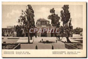 Israel - Jerusalem - Al-Aqsa Mosque - Mosque - Old Postcard