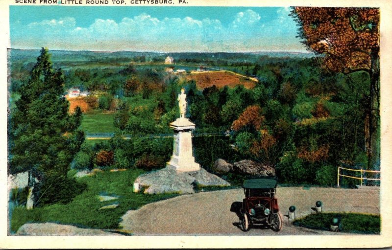 Pennsylvania Gettysburg Scene From Little Round Top