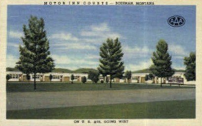 Motor Inn Courts in Bozeman, Montana