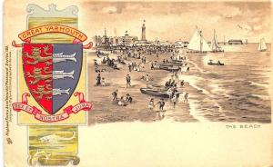 Raphael Tuck Heraldic Great Yarmouth The Beach #192 Postcard