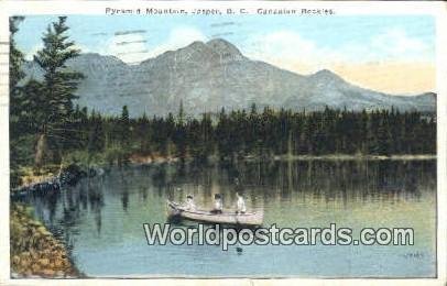 Pyramid Mountain Jasper Canada 1929 