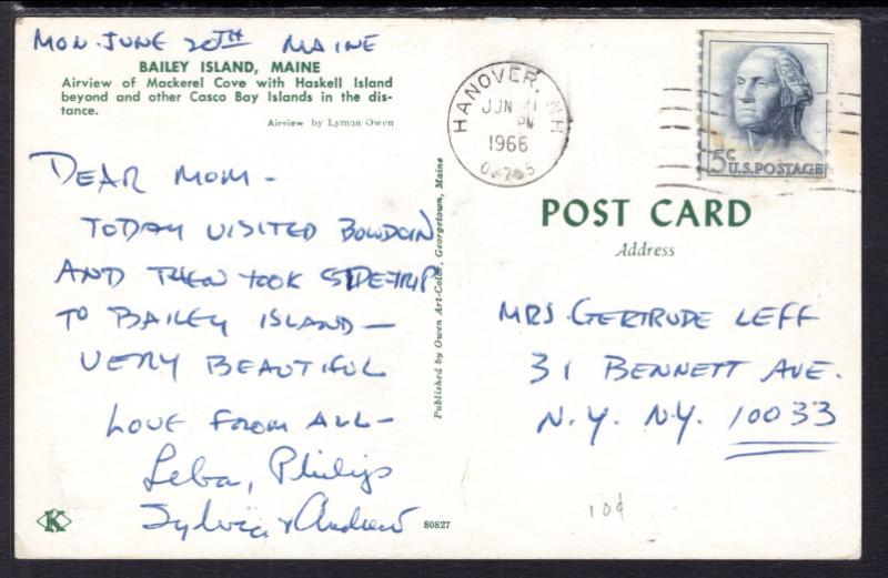 Bailey Island,Maine BIN