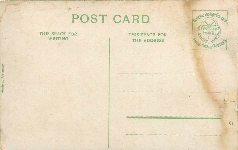 Wheelock Postcard; Hutchinson KS Home of Kelly's Famous flour Mill, Reno County