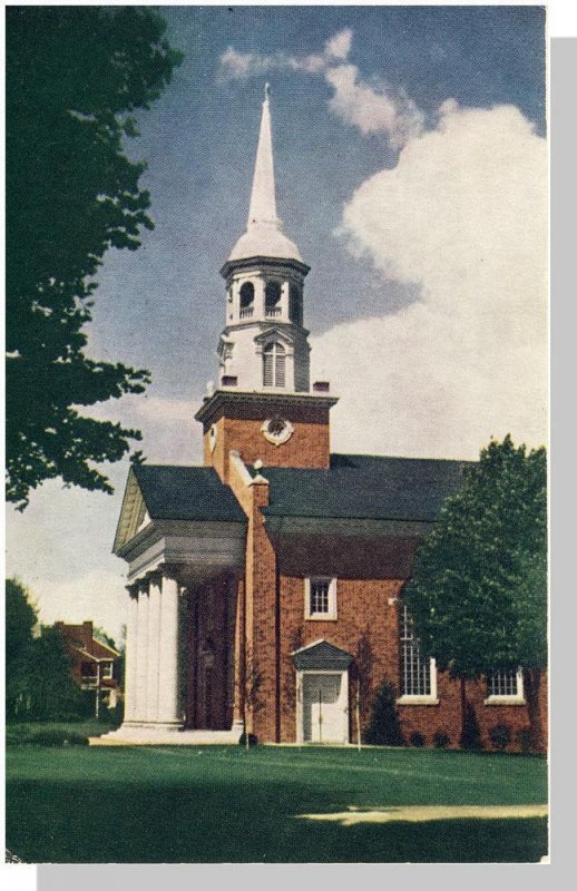 Gettysburg, Pennsylvania/PA Postcard,Church Abiding Presence