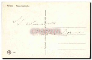 Old Postcard Wien Minoritenkirche