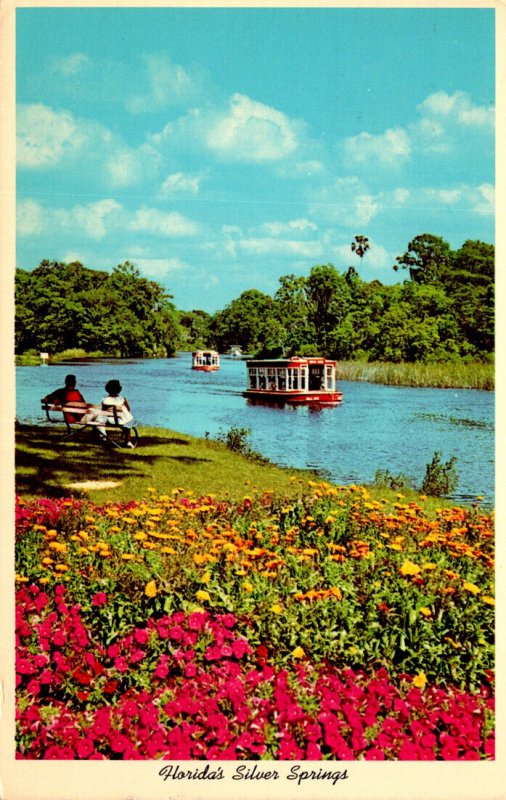 Florida Silver Springs World Famous Glass Bottom Boats 1966