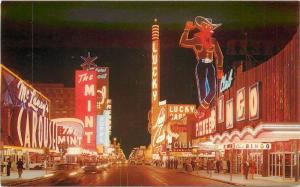 Autos 1960s Night Neon Casino Center Neon Desert Supply Las Vegas Nevada 2460