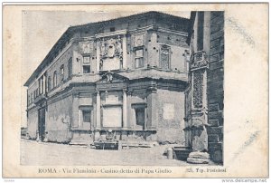 Via Flaminia - Casino Detto Di Papa Giulio, ROMA (Lazio), Italy, 1910-1920s