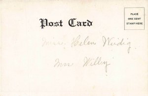 LP32 Ezra Meeker Oregon Trail Postcard Ox Cow Team