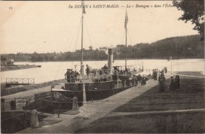 CPA De Dinan a Saint-Malo - Le Bretgne dans l'Ecluse (1250606)