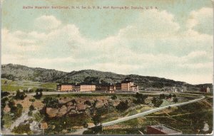 Battle Mountain Sanitarium Hot Springs South Dakota Unused Hargens Postcard H8