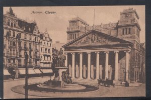 Germany Postcard - Aachen theater    RS12068