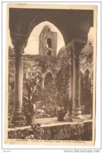 Chiesa S. Giovanni Degli Eremiti - (Dettaglio), Palermo (Sicily), Italy, 1900...