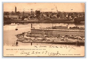 View From East Side Minneapolis Minnesota MN Raphael Tuck UDB Postcard P26