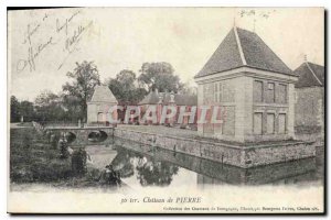 Old Postcard Chateau de Pierre