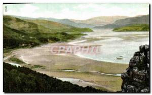 Postcard Old Barmouth Panorama View