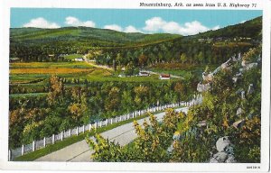 Mountainburg Arkansas as Seen from Highway 71