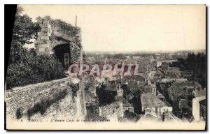 Old Postcard Dreux Old Chateau du Corps de Garde