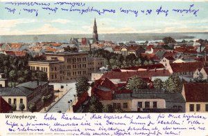 B488 Germany 1905 Wittenberge General view vintage postcard