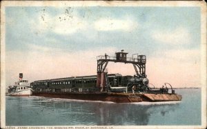 Avondale Louisiana LA Ferry Crossing Mississippi River Detroit Pub c1910 PC