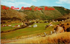 Red River Valley Cape Breton NS Nova Scotia Unused Vintage Petley Postcard H15