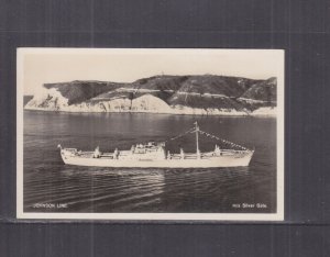 SWEDEN  MS SILVER GATE  JOHNSON LINE, c1955 ppc., unused.