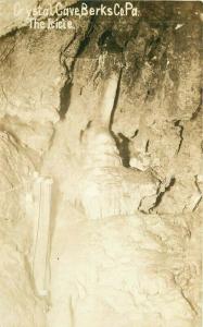 1920s Crystal Cave Berks County Pennsylvania RPPC real photo postcard 9042