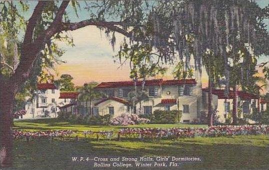 Florida Winter Park Cross And Strong Halls Girls Dormitories Rollins College