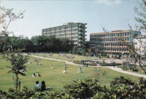 Japan Nagoya Nanzan University Pache Square and Surrounding Lawn