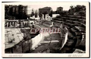 Old Postcard Athens Theater of Dionysus