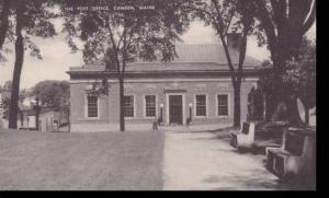 Maine Camden Harbor The Post Office Albertype