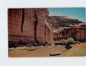 Postcard Yampa River, Castle Park, Dinosaur Naitonal Monument, Colorado