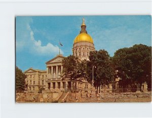 Postcard Georgia State Capitol, Atlanta, Georgia