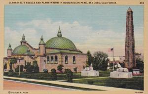 California San Jose Cleopatra's Needle and Planeatrium In Rosicrucian Park