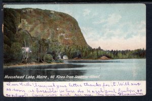 Mt Kineo from Streamsr Wharf,Moosehead Lake,Maine
